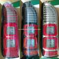 Auto spare parts modification black white red bottom led tail lamps for new Toyota hiace commuter van KDH 200